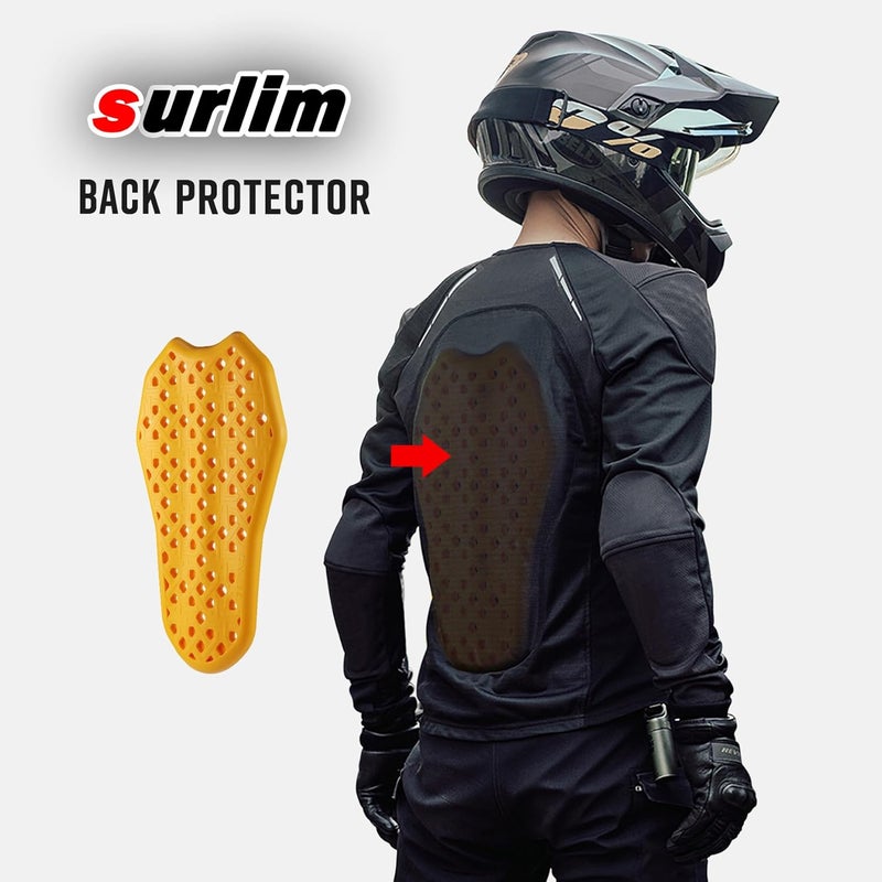 surlim CE Level 2 Motorcycle Armor Motorcycle Protector CE Armor for Motorcycle Jackets Pants Inserts Pads - Image 4